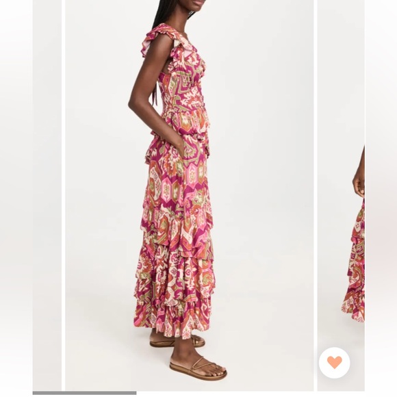 NWT Love The Label Salome Metallic Dress Size Large - Picture 9 of 14